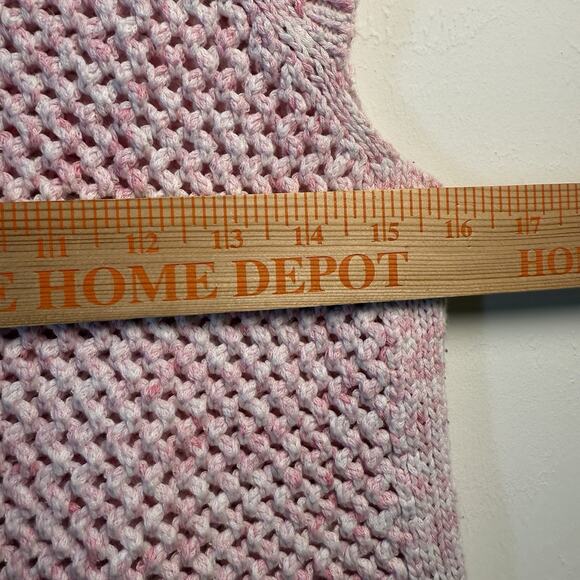 Talbots Top Soft Pink Size medium Shell Sleeveless 100% Cotton Womens - Picture 11 of 11